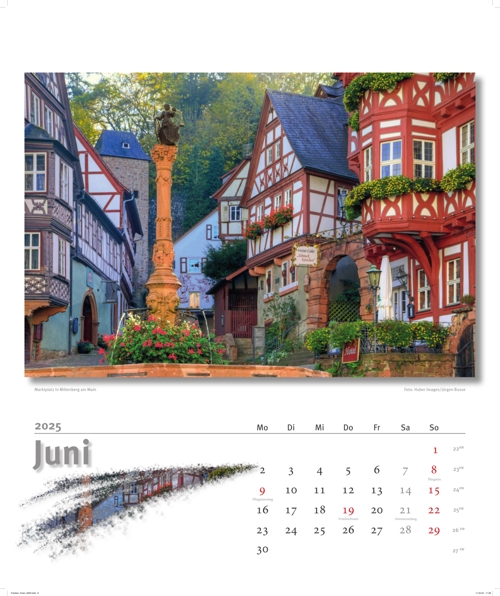 Kalender Franken Impressionen